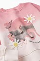 Fete zippy hanorac de bumbac pentru copii 3105950101 violet