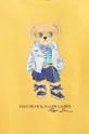 Detská mikina Polo Ralph Lauren žltá