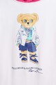 DÍVKA Dětská mikina Polo Ralph Lauren 313926018001 bílá