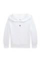 Dětská mikina Polo Ralph Lauren s kapucí bílá 322917571003