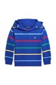 Dětská mikina Polo Ralph Lauren s kapucí námořnická modř 322925375001