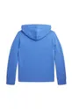 Дитяча бавовняна кофта Polo Ralph Lauren блакитний
