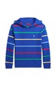 Παιδική μπλούζα Polo Ralph Lauren με κουκούλα σκούρο μπλε 323925375001