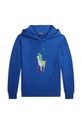 Παιδική μπλούζα Polo Ralph Lauren με κουκούλα μπλε 323925619002