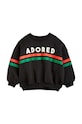 Mini Rodini bluza bawełniana dziecięca nadruk czarny 2412011999