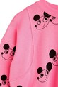 Детская хлопковая кофта Mini Rodini розовый 2412012428