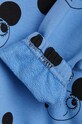 Mini Rodini bluza bawełniana dziecięca 2412012460 niebieski
