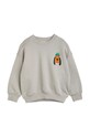 Mini Rodini bluza bawełniana dziecięca 2412013997 szary SS24