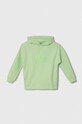 Дитяча кофта adidas з капюшоном зелений IS4414