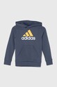Παιδική μπλούζα adidas με κουκούλα γκρί IQ4078