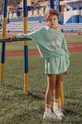 niebieski Mini Rodini bluza bawełniana dziecięca  Jogging Dziecięcy