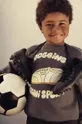 γκρί Παιδική βαμβακερή μπλούζα Mini Rodini  Jogging Παιδικά