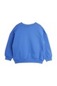 Mini Rodini bluza bawełniana dziecięca Squirrel 2422015460 niebieski SS24