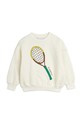 Mini Rodini bluza bawełniana dziecięca Tennis nadruk biały 2422016111