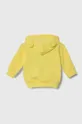 Bombažen pulover za dojenčka United Colors of Benetton rumena