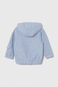 United Colors of Benetton hanorac de bumbac pentru bebelusi 39T2A5014.W.Seasonal albastru SS24