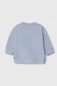 Βαμβακερή μπλούζα μωρού United Colors of Benetton μπλε