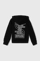 The North Face bluza dziecięca NEW GRAPHIC HOODIE NF0A877V czarny SS24