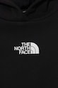 Fiú The North Face gyerek melegítőfelső pamutból PO ZUMU HOODIE NF0A877R fekete
