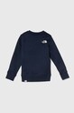 Παιδική βαμβακερή μπλούζα The North Face REDBOX CREW NF0A89PC σκούρο μπλε SS24