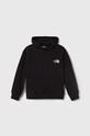 Mikina The North Face OVERSIZED HOODIE s kapucí černá NF0A89PF