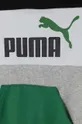 Dječja dukserica Puma ESS BLOCK TR B Temeljni materijal: 68% Pamuk, 32% Poliester Podstava kapuljače: 100% Pamuk Manžeta: 97% Pamuk, 3% Elastan