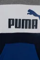Dječja dukserica Puma ESS BLOCK TR B Temeljni materijal: 68% Pamuk, 32% Poliester Podstava kapuljače: 100% Pamuk Manžeta: 97% Pamuk, 3% Elastan