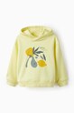 zippy hanorac de bumbac pentru bebelusi print galben 3105873101
