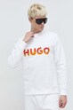 HUGO hanorac de bumbac alb 50504813