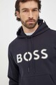 BOSS Green bluză bleumarin 50504750