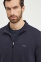 BOSS Green bluză bleumarin 50506152