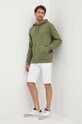 BOSS Orange bluza bawełniana 50509314 zielony NC00