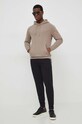 BOSS Orange bluza bawełniana 50509314 brązowy AA00