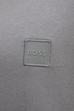 Βαμβακερή μπλούζα BOSS Orange 50509314 γκρί