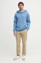 BOSS Orange bluza bawełniana 50509314 niebieski NC00