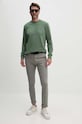 BOSS Orange bluza bawełniana 50509323 zielony AA00