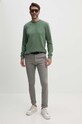 BOSS Orange bluza bawełniana Westart 50509323 zielony AA00