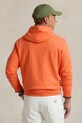 Polo Ralph Lauren felpa in cotone 710916690 arancione SS25