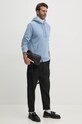 Хлопковая кофта Polo Ralph Lauren 710916690 голубой SS25