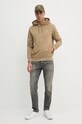 Хлопковая кофта Polo Ralph Lauren 710916690 бежевый SS25