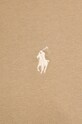 Хлопковая кофта Polo Ralph Lauren 710916690 бежевый