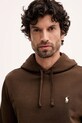 Polo Ralph Lauren bluza bawełniana brązowy 710916690