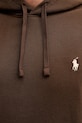 Polo Ralph Lauren bluza bawełniana 710916690 brązowy