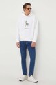 Μπλούζα Polo Ralph Lauren 710926613 λευκό SS24