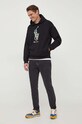 Polo Ralph Lauren felpa 710926613 nero SS24