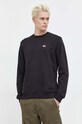 Tommy Jeans hanorac de bumbac negru DM0DM17986