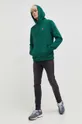 Bombažen pulover Tommy Jeans zelena