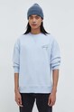 Tommy Jeans bluza bawełniana niebieski DM0DM17989