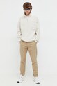 Tommy Jeans hanorac fleece DM0DM18417 bej SS24