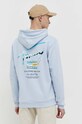Одежда Хлопковая кофта Tommy Jeans DM0DM18457 голубой